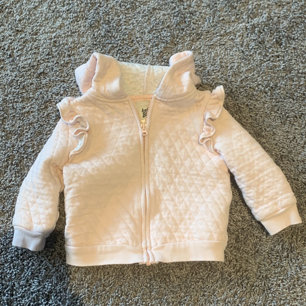 Oshkosh Pink Hoodie Size 9M EUC